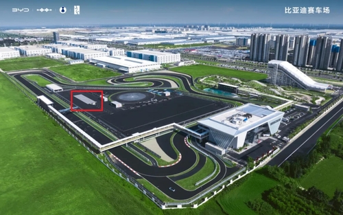 最新の会社の事例について 恒亮科技的车轮识别器安装在比亚迪全地形赛车中心